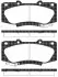 Колодки гальмівні диск. перед. (Remsa) Toyota Hilux 08>15 (P15683.04) WOKING P1568304 (фото 1)