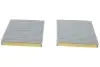 Фильтр салона BMW X3 (F25)/X4 (F26) 2.0/3.0D 10-(угольный) (к-кт 2 шт.) WUNDER FILTER WPK 223 (фото 3)