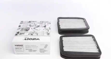 Фильтр салона MB E-class (W211) 02-09 (угольный) WUNDER FILTER WPK 723