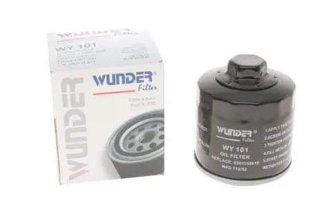Масляный фильтр WUNDER WUNDER FILTER WY 101