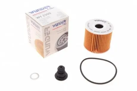 Фильтр масляный Hyundai Tucson/i30/i40/Kia Sportage 1.6 CRDi 15-18 WUNDER FILTER WY 2300