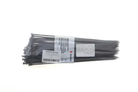 Стяжка пластикова 3,6x280 мм (чорна) WURTH 05021351УП100