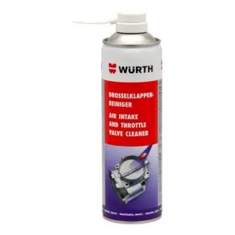 Очисник дросельної заслонки, 500мл WURTH 5861113500