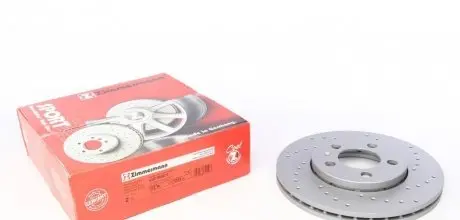 Диск гальмівний ZIMMERMANN 100.1233.52