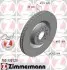 Диск тормозной (передний) Skoda Superb II 08-15/ VW Passat/Golf 05-16 (345x30) (с покрытием) (вент.) ZIMMERMANN 100.3301.20 (фото 1)
