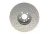 Диск тормозной (передний) BMW 5 (G30/F90)/7 (G11/G12) 15-(348x36) (R) (с покрытием) (вент.) ZIMMERMANN 150.2937.52 (фото 2)