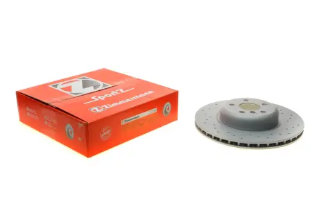 Диск тормозной (задний) BMW 3 (G20/G30)/5(G31)/6 (G32)/X5 (G05/F95) 17-(345x24) (с покрытием)(вент) ZIMMERMANN 150294652