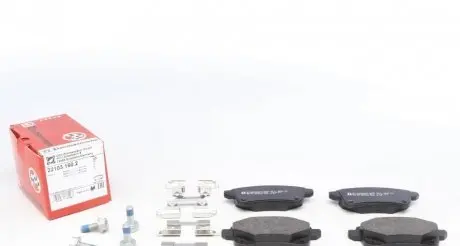 Колодки гальмівні (задні) Renault Espace V/Scenic IV 15- (Lucas) (з аксесуарами) ZIMMERMANN 22103.160.2