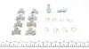 Колодки гальмівні (передні) Peugeot 308 II 13-/508 II 18- (Bosch) (з аксесуарами) ZIMMERMANN 22218.185.2 (фото 4)