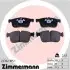 Колодки тормозные дисковые ZIMMERMANN 22302.185.1 (фото 1)
