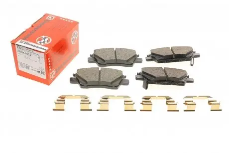 Тормозные колодки (передние) Opel Ampera-E 17-19/Chevrolet Bolt/Volt 15- (Brembo) (с датчиком) ZIMMERMANN 22334.180.2