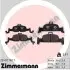 Колодки гальмівні (передні) Audi A4/A5/A6/A7/Q5 15- (Ate-Teves) ZIMMERMANN 22402.160.1 (фото 1)