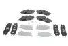 Тормозные колодки (задние) Toyota C-HR 16--/Rav4 18-/Lexus RX 15- (Akebono) ZIMMERMANN 22434.145.1 (фото 1)