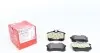 Колодки тормозные (задние) VW Golf/Passat 83-02/ Peugeot 405 87-96 (Lucas) (87.2x53.1x15) ZIMMERMANN 23554.150.1 (фото 1)