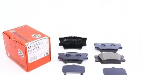 Тормозные колодки (задние) Toyota Camry/Rav4/Lexus ES 06- (Akebono) ZIMMERMANN 243381551
