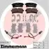 Колодки тормозные дисковые, к-кт ZIMMERMANN 246431702 (фото 1)