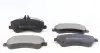Колодки тормозные (передние) MB GLK-class (X204) 08-15 (Bosch) ZIMMERMANN 24867.205.1 (фото 3)