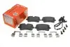 Колодки тормозные (задние) Audi A8 09-/A7 Sportback 13-18 (Lucas) (с датчиками) ZIMMERMANN 25214.175.6 (фото 2)