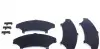 Колодки гальмівні (передні) Suzuki SX4/ Vitara 1.4 T/1.6 14- (з датчиком) (Akebono) ZIMMERMANN 25979.170.1 (фото 2)