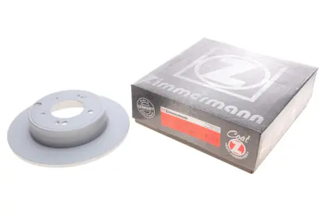 Диск тормозной (задний) Hyundai Sonata V 05-11/Kia Optima 12-(284x10) (с покрытием) ZIMMERMANN 285.3540.20