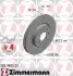 Диск тормозной (передний) Hyundai i20 15-/Kia Rio III/IV 11-(280x22) (с покрытием) (вентилированный) ZIMMERMANN 320.3805.20 (фото 1)