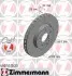 Диск тормозной (передний) MB Vito (W447) 14-(300x28) (с покрытием) (вентилированный) ZIMMERMANN 400.5510.20 (фото 1)