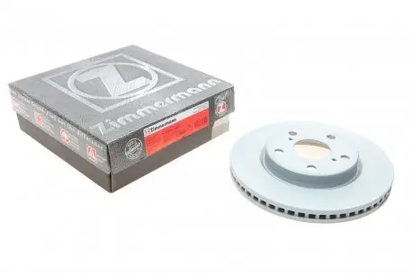 Диск тормозной (передний) Toyota Rav4 2.0/2.2D/2.4/2.5 06- (275x25) ZIMMERMANN 590.2800.20