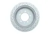Диск тормозной (задний) Toyota Land Cruiser 200 08-(345x18) (с покрытием) (с отверстиями) (вентил.) ZIMMERMANN 590.2817.52 (фото 3)