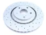 Диск тормозной (передний) Toyota Rav 4 12-/Lexus RX/NX 08- (328x28)(с покрытием) (вент) (с отверстиями) ZIMMERMANN 590.2825.52 (фото 5)