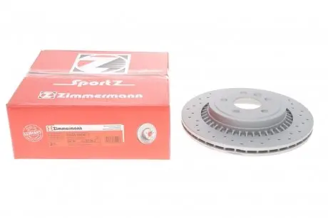 Диск гальмівний ZIMMERMANN 610.3718.52